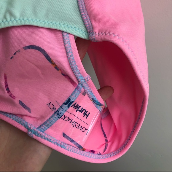 LoveShackFancy X Hurley Max Colorblock One Piece | Sz M - Picture 14 of 16